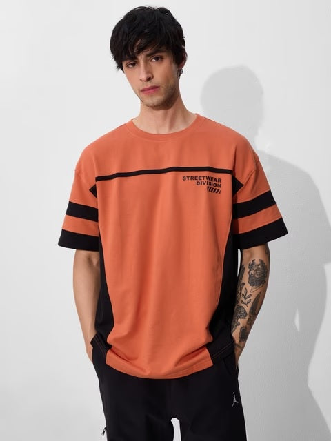 Midnight Blaze Oversized T-Shirts