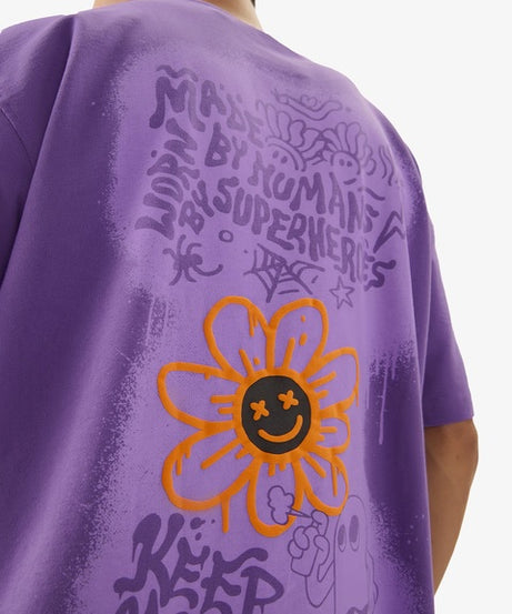 Purple Oversized T-Shirts