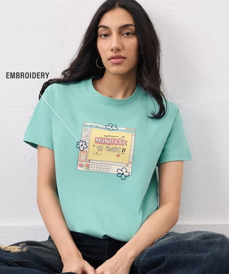 Affirmation Women Relaxed Fit T-Shirts