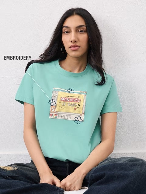 Affirmation Women Relaxed Fit T-Shirts