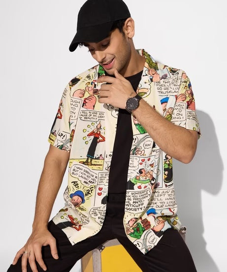 Popeye Comic Vibe Holiday Shirts