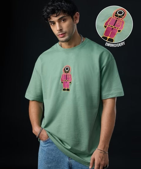 Squid Games Soldier Oversized T-Shirts