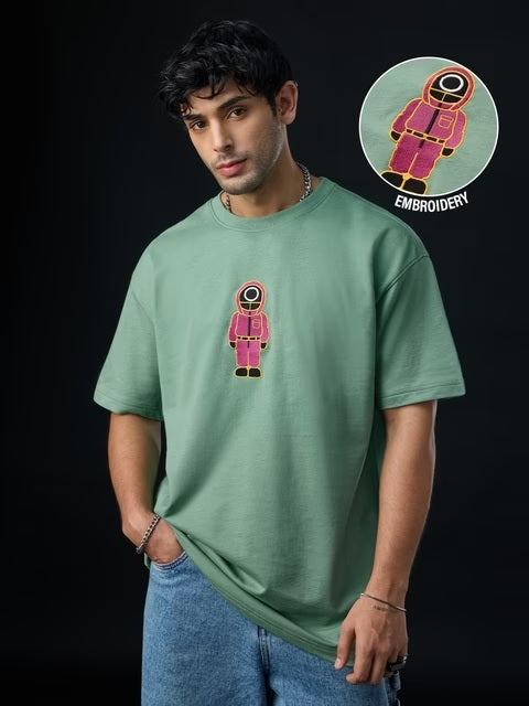 Squid Games Soldier Oversized T-Shirts