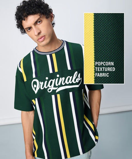 Stripes Pacific Oversized T-Shirts