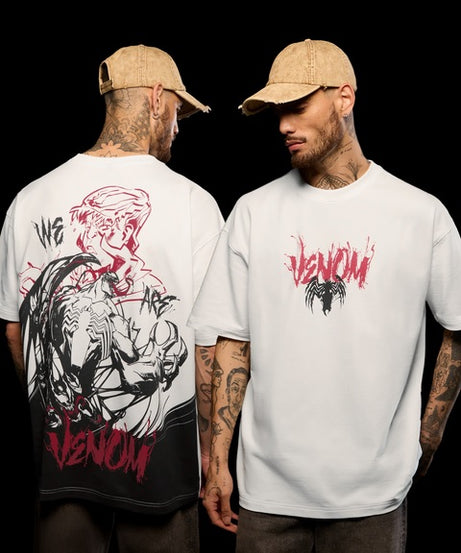Venom  Eddie Brock Oversized T-Shirts