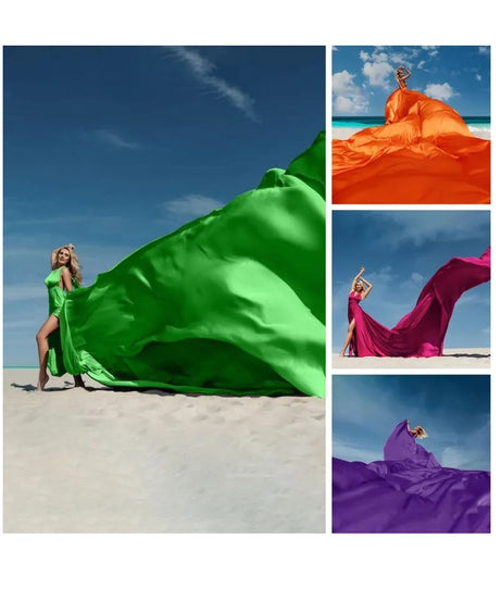 Custom Flying Dress Adjustable Size for Long Flying Dress Photography Dress