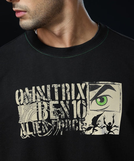 Ben 10 Alien Force  Cosmic Defender Oversized T-Shirts