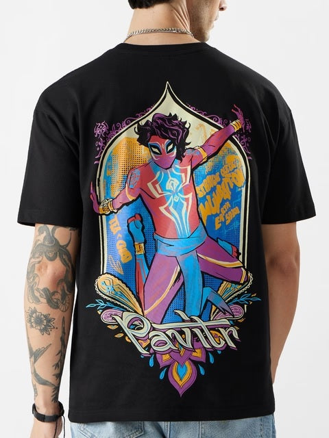 Spider-Man Pavitr Prabhakar Oversized T-Shirts