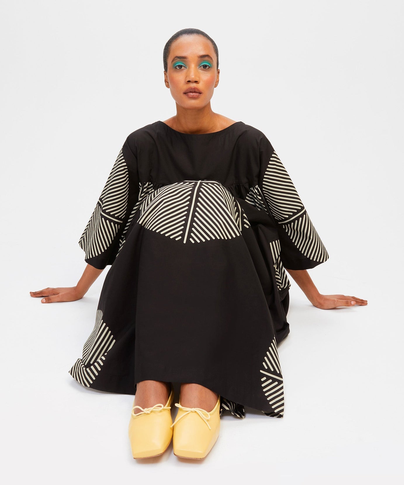 Lightweight Rayon Cotton Kaftan, Long Casual Wear Caftan For Women's