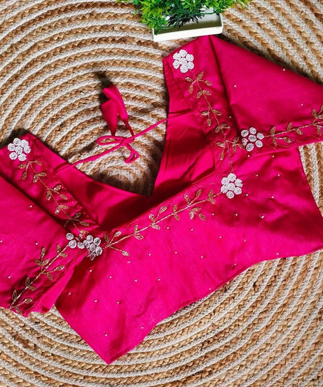 Assami Silk Saree Blouse