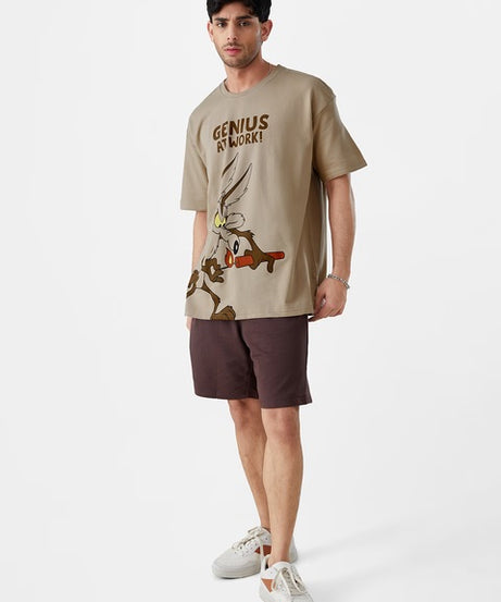 Looney Tunes Magic Mushroom Oversized T-Shirts
