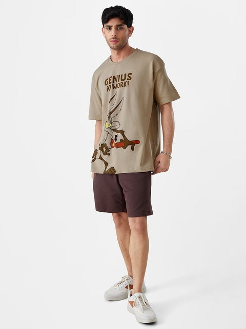 Looney Tunes Magic Mushroom Oversized T-Shirts