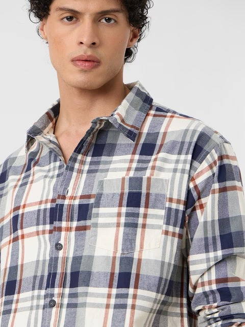 Plaid Harbor Men Relaxed Shirts