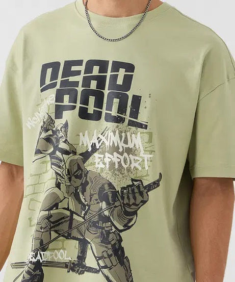 Deadpool Maximum Effort Oversized T-Shirts