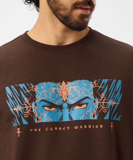 Ashwatthama The Cursed Warrior Oversized T-Shirts
