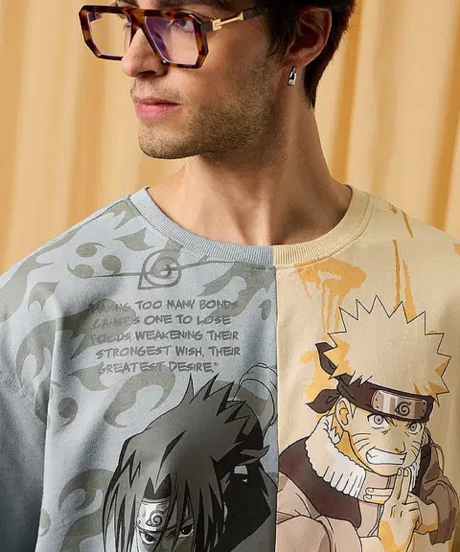 Naruto Battle Ready Oversized T-Shirts