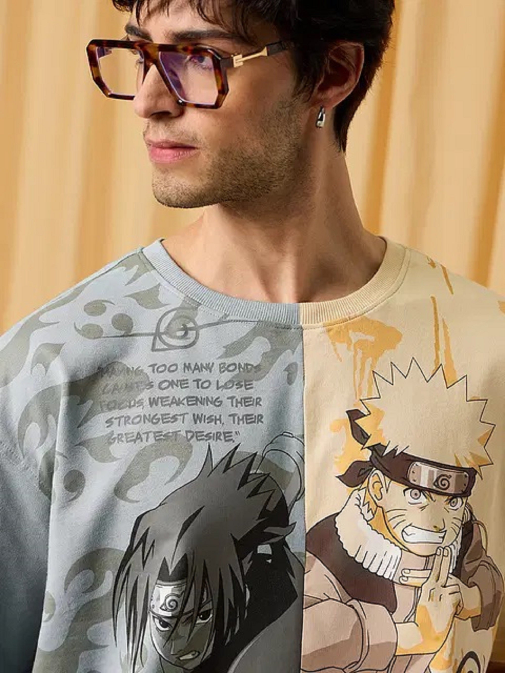 Naruto Battle Ready Oversized T-Shirts
