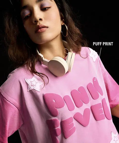 Pink Fever Women Oversized T-Shirt