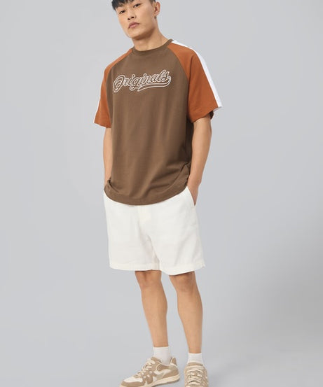 Racer Brown Oversized T-Shirts