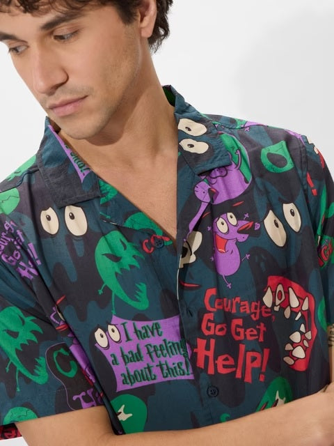 Courage Creepy Stuff Happens Holiday Shirts