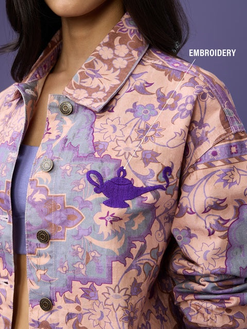 Disney Queen of Agrabah Women Denim Jackets