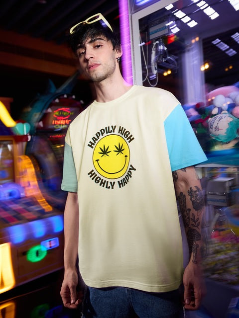 Happy High Oversized T-Shirts