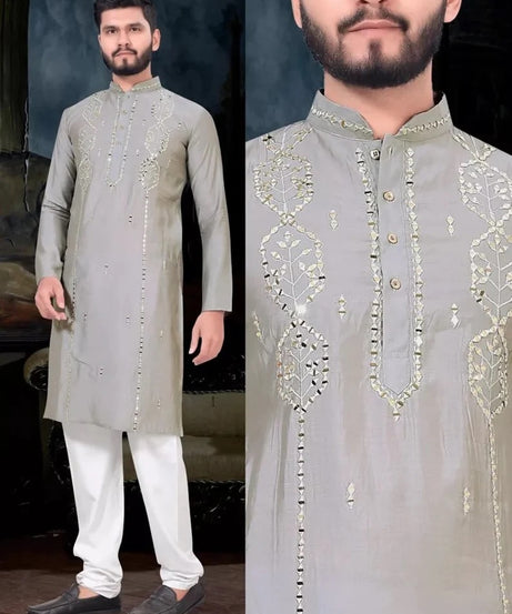 Men's Viscose with kurta pajama set