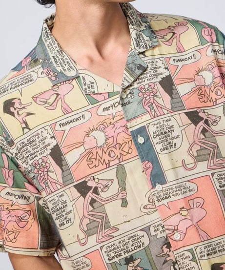 Pink Panther Comics Oversized Shirts
