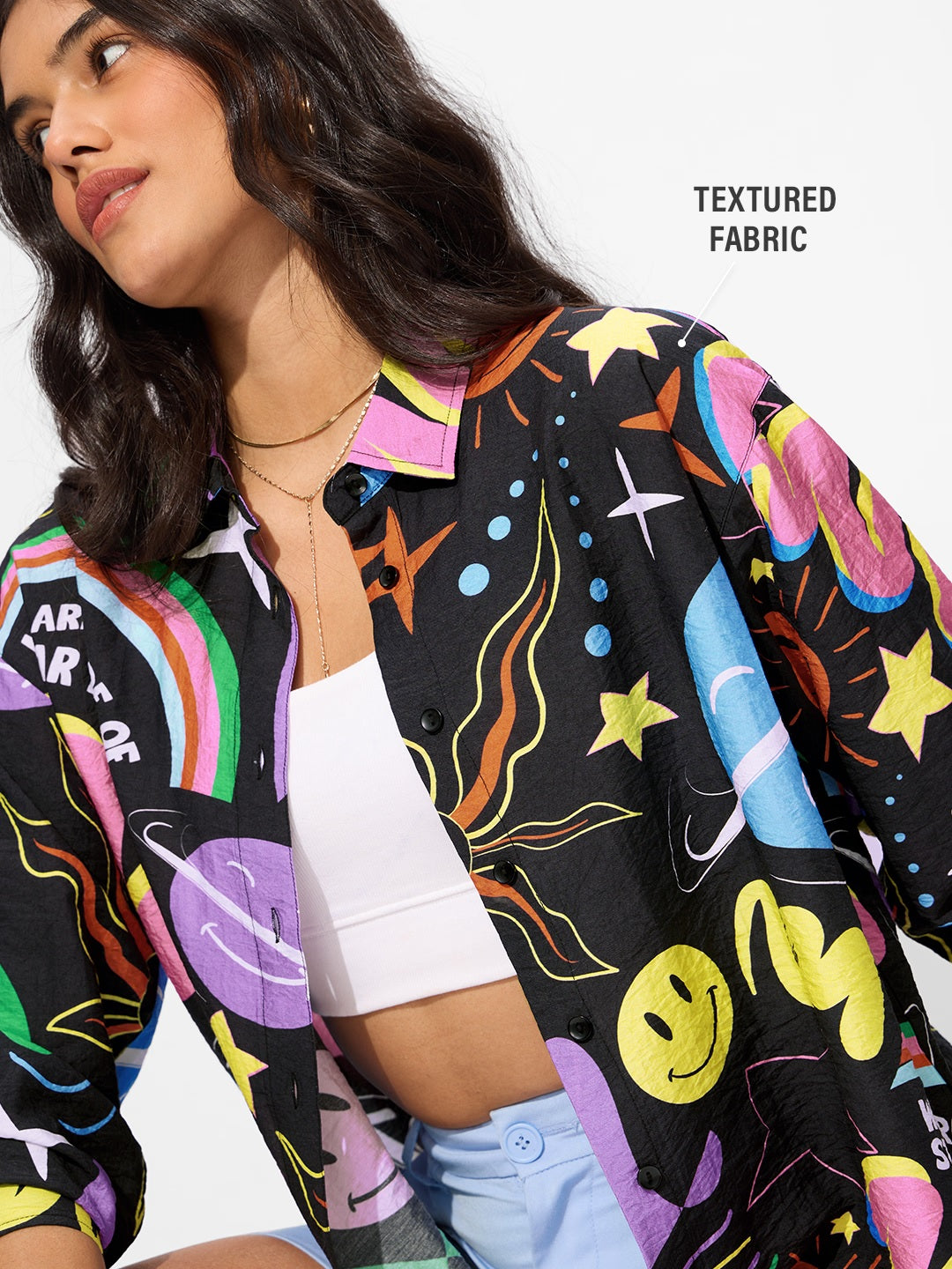 Space Ace Women Boyfriend Shirts