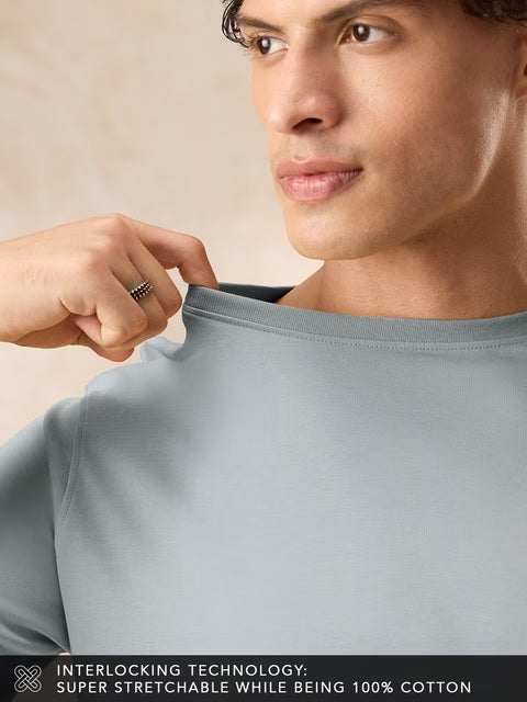 Supima Lunar Grey Supima T-Shirts