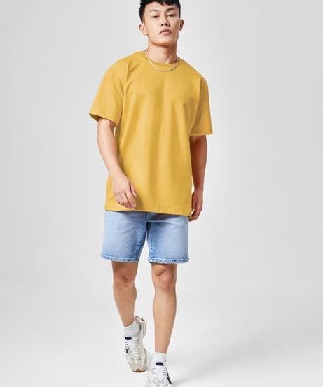 Sunshine Yellow Oversized T-Shirts