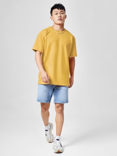 Sunshine Yellow Oversized T-Shirts