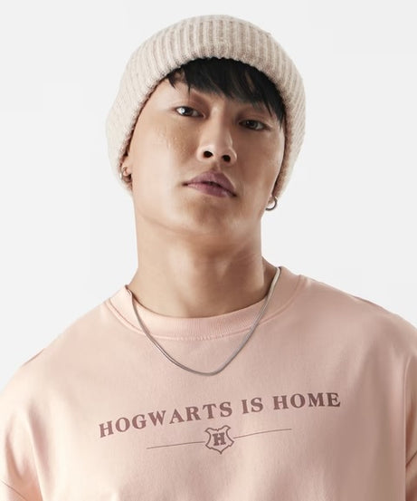 Hogwarts Is Home Oversized Full Sleeve T-Shirts