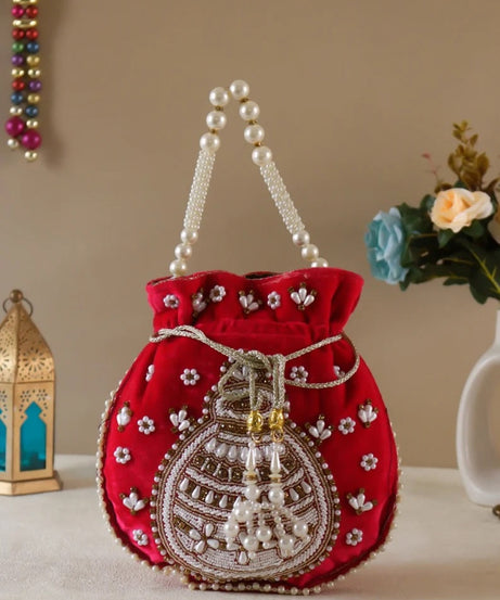 Designer Round Potli Bag