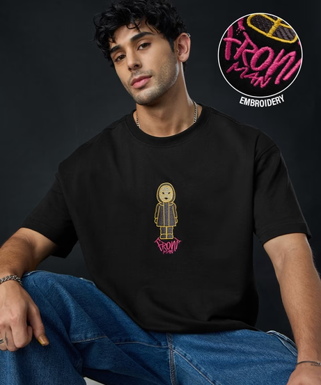 Squid Game Front Man Oversized T-Shirts