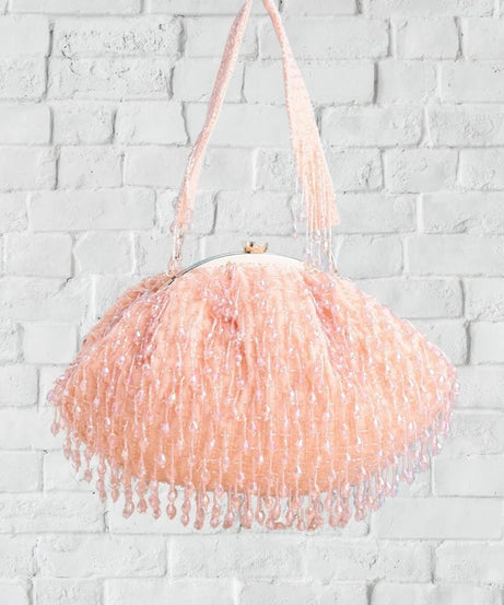 Bridesmaid Crystal Half Frame Clutch