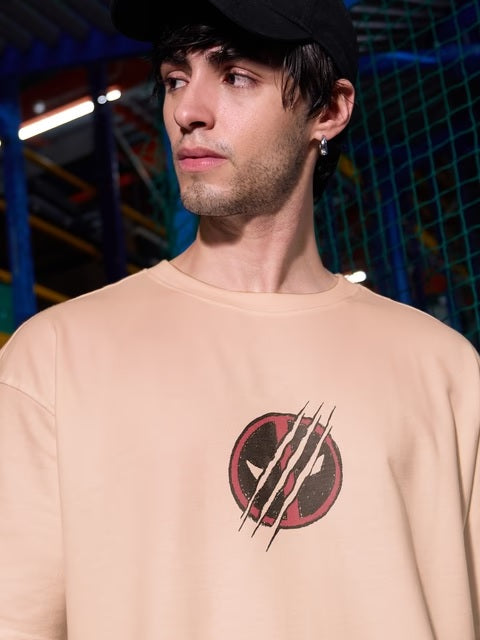 Deadpool Change Forever Oversized T-Shirts