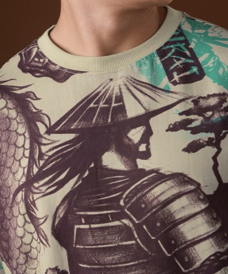 Samurai Oversized T-Shirts