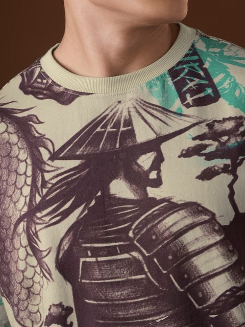 Samurai Oversized T-Shirts