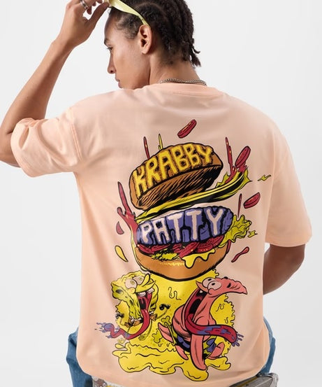 Krabby Patty Oversized T-Shirts