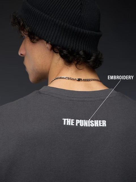 Punisher Chaos Oversized Full Sleeve T-Shirts