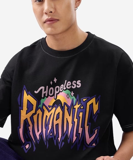 Bloom Hopeless Romantic Oversized T-Shirts