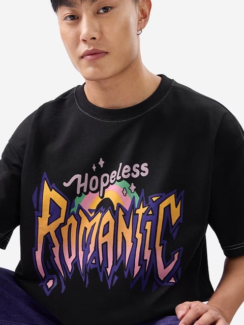 Bloom Hopeless Romantic Oversized T-Shirts