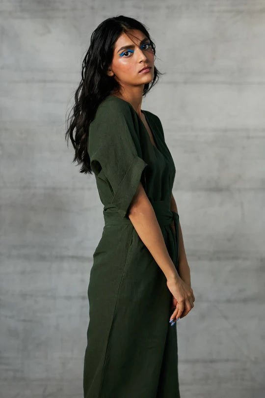 Linen Wrapped Jumpsuit