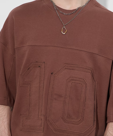 Varsity Rust Super Oversized T-Shirts