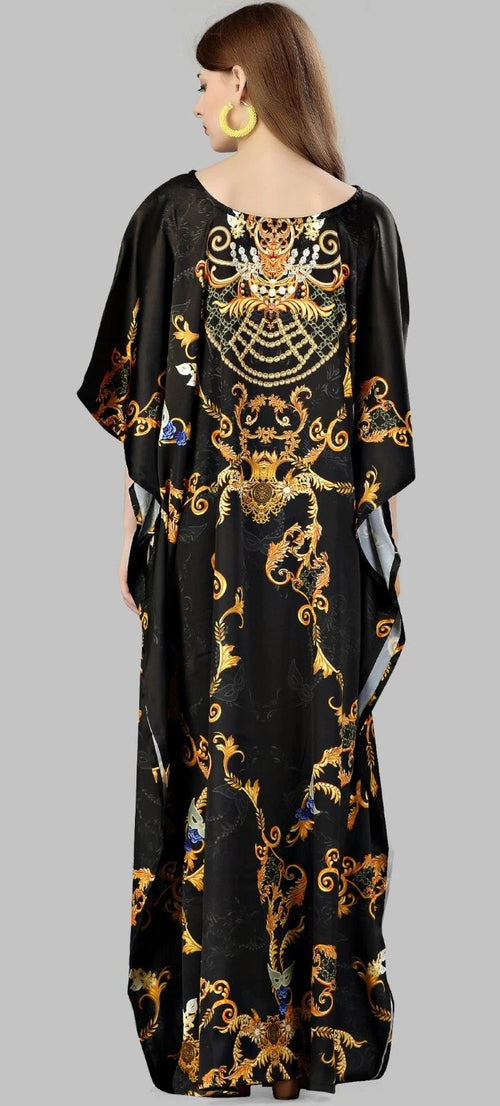 Women's Long Kaftan Dress Long Maxi Dress Gown,Party Wear,Best Gift For Wife