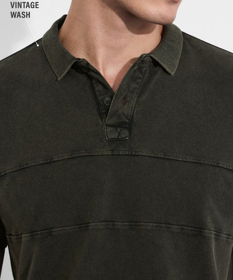 Vintage Wash Pine Polos