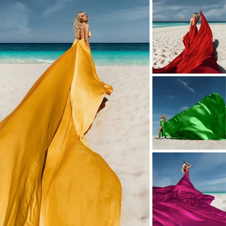 Flying Dress Long Flying Dress Flying Dress for Photoshoot