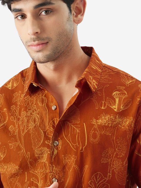 Tropical Beat Men Printed Shirts