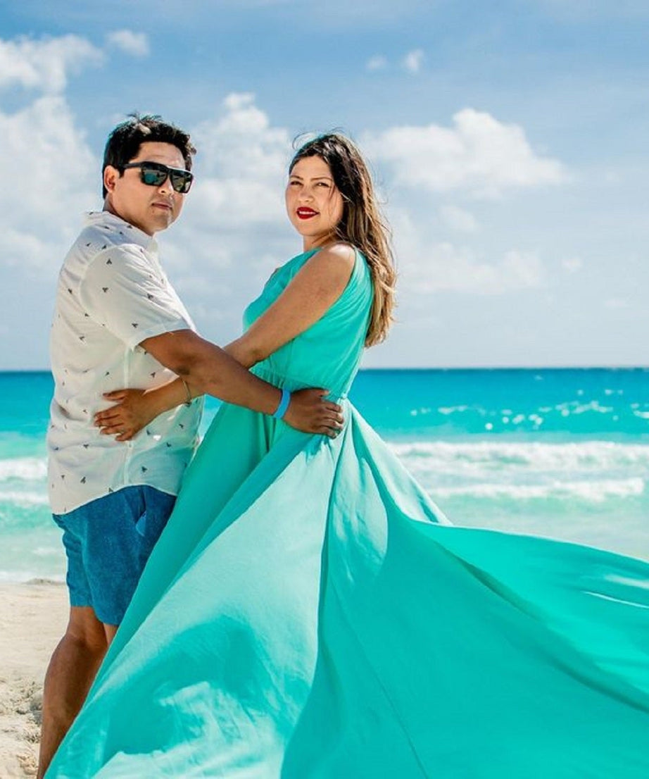 Satin Elegance for Pre Wedding Bliss